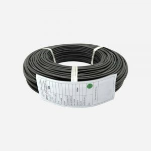 Кабель 18 AWG чорний силіконовий